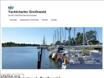 yachtcharter-greifswald.de