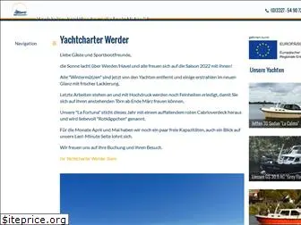 yachtcharter-werder.de