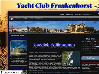 yachtclubfrankenhorst.de
