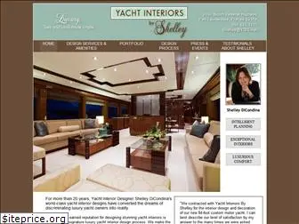 yachtinteriorsbyshelley.com