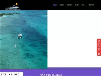 yachtrentalsbahamas.com