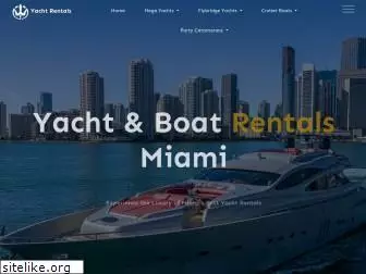 yachtsrentalmiami.com
