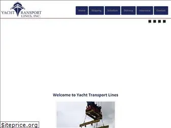yachttransportlines.com