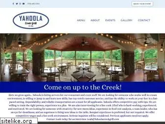 yahoolacreekgrill.com