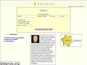 yahrtzeit.com