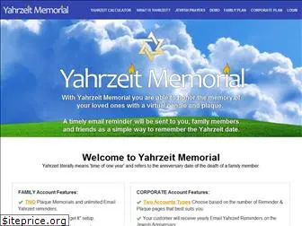 yahrzeitmemorial.com