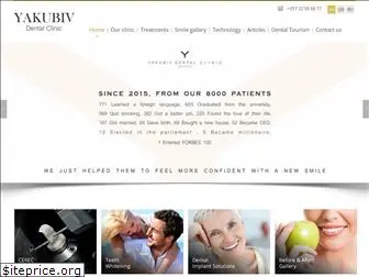 yakubivdental.com