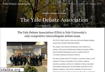 yaledebate.org