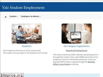 yalestudentjobs.org