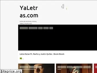 yaletras.com