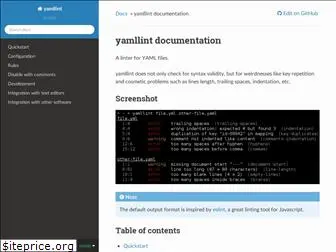 yamllint.readthedocs.io