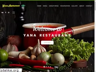 yanarestaurant.com
