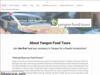 yangonfoodtour.com