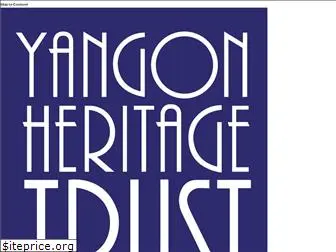 yangonheritagetrust.org