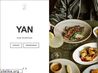 yanrestaurant.com.au
