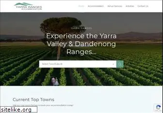 yarrarangesaccommodation.com.au