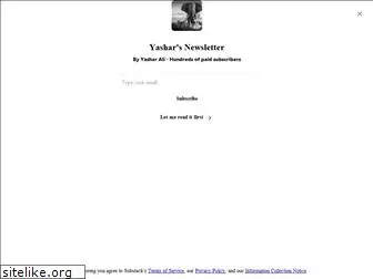 yashar.substack.com