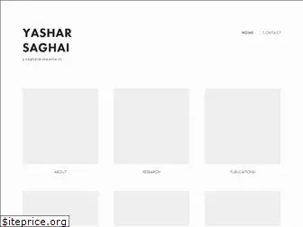 yasharsaghai.com