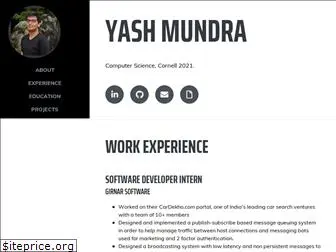 yashmundra.com