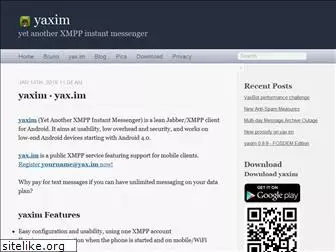 yaxim.org