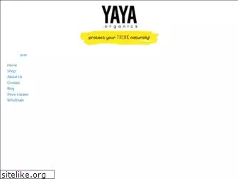 yayaorganics.com