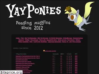 yayponies.no