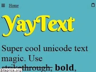 yaytext.com