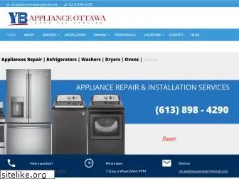 ybapplianceottawa.com