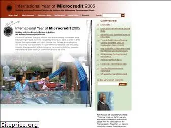 yearofmicrocredit.org