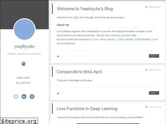 yeephycho.github.io