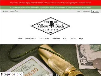 yellowbirchoutfitters.com