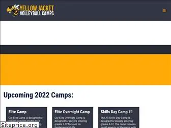 yellowjacketvolleyballcamp.com