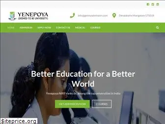 yenepoya-university.com