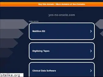 yes-no-oracle.com