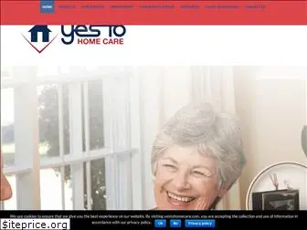 yestohomecare.com