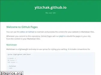 yitzchak.github.io