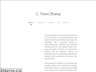 yiwei-zhang.com