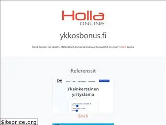 ykkosbonus.fi