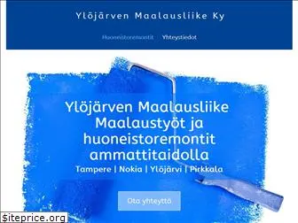 ylojarvenmaalausliike.fi