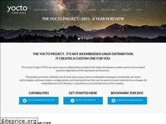yoctoproject.org