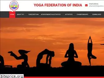 yogafederationofindia.com