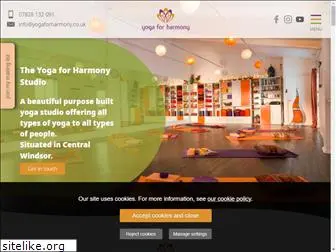 yogaforharmony.co.uk