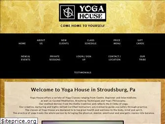 yogahousestroudsburg.com