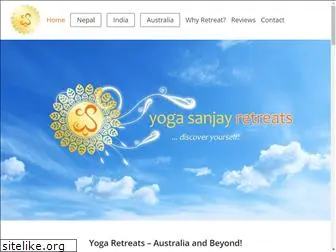 yogasanjayretreats.com