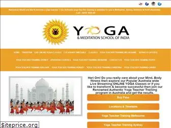 yogaschoolofindia.com.au