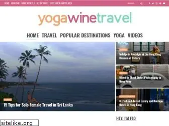 yogawinetravel.com