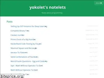 yokolet.github.io