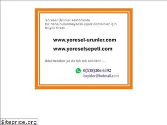 yoresel-urunler.com