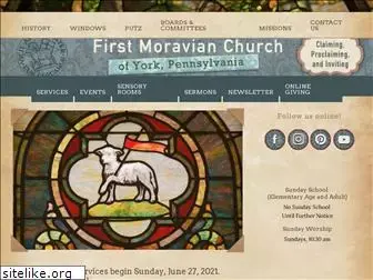 yorkfirstmoravian.org