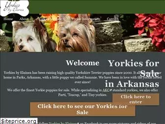 yorkiesbyelainea.com